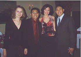 Nicole, Myself, Smellen and Dom