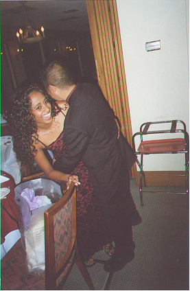 I just couldn't keep my hands of my baby! =)