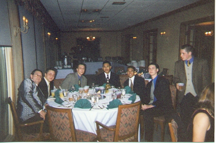 Once upon a time, the Pro Shop guys did show up to staff party...