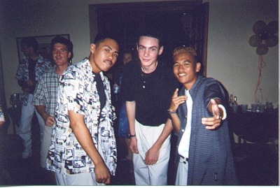 There I go again with the blonde hair! And WTF is up with Dom's moustache????