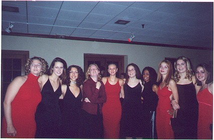 My ladies in red (and black)... BGC - The home of the FINEST staff anywhere!!!!